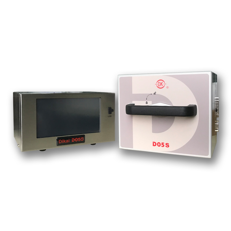 DIKAI D05S Automatic Thermal Transfer Overprinter with 53mm Printhead and 300 DPI for High-Quality Coding