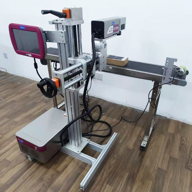 Nameplate Lettering Automatic Laser Marking Machine Multilingual 20w
