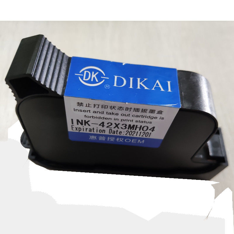 Barcode Batch Number Thermal Inkjet Printers Solvent Based 12.7MM Printhead TIJ 2.5