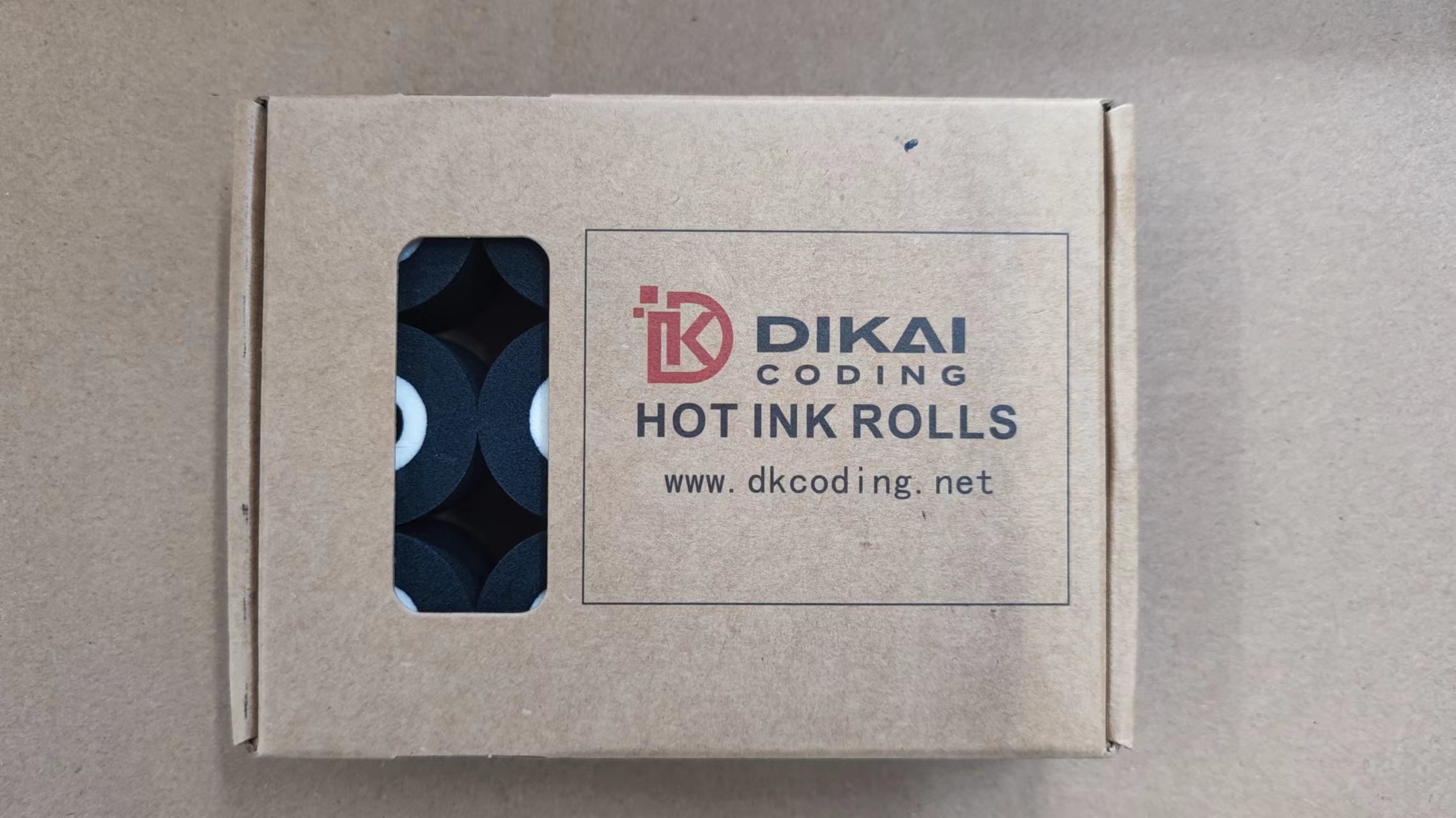 DKW833 Solid Hot Ink Rollers 36mm 32mm customized For Date Coding