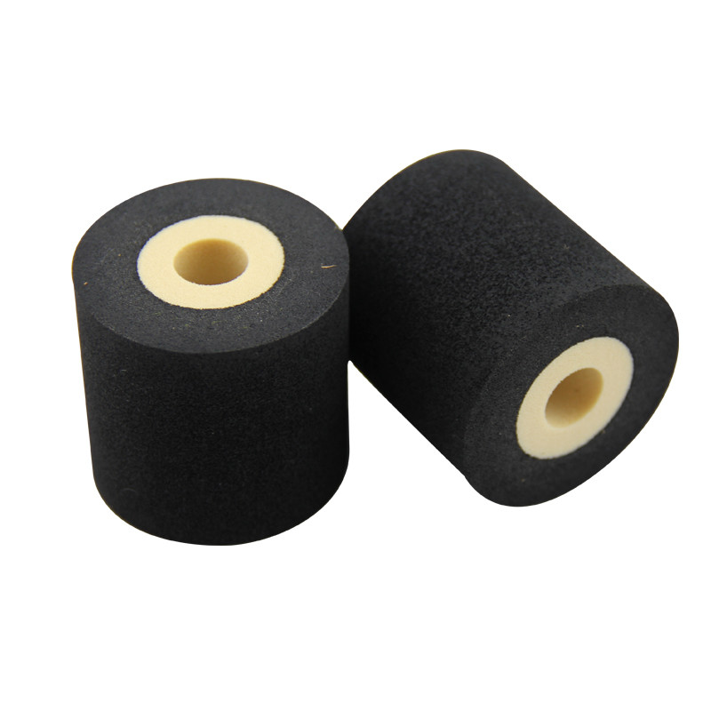 36mm*32mm Black Hot Ink Rollers Customized For MRP Expiry Date