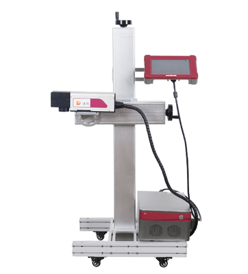 20W Fiber Laser Marking Machine QR Code Metal Laser Engraving Machine Online Date Printer for Packaging Machine