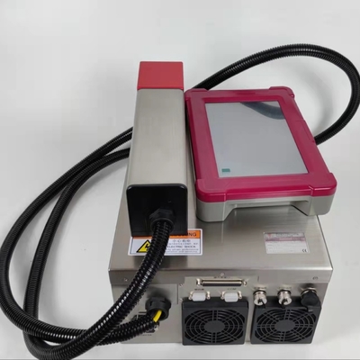 RS232 30W Fiber Laser Marking Machine QR Code For Packaging Machine