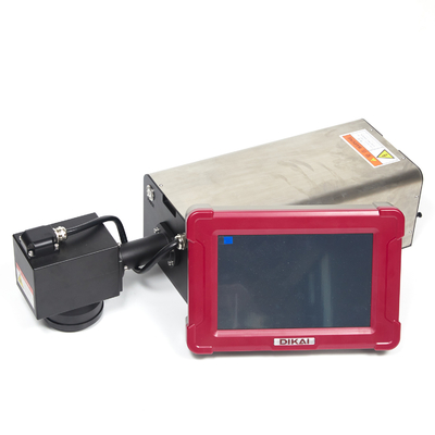 Printer UV Laser Marking Machine 5W 50Hz IR Beam Positioning For HDPE